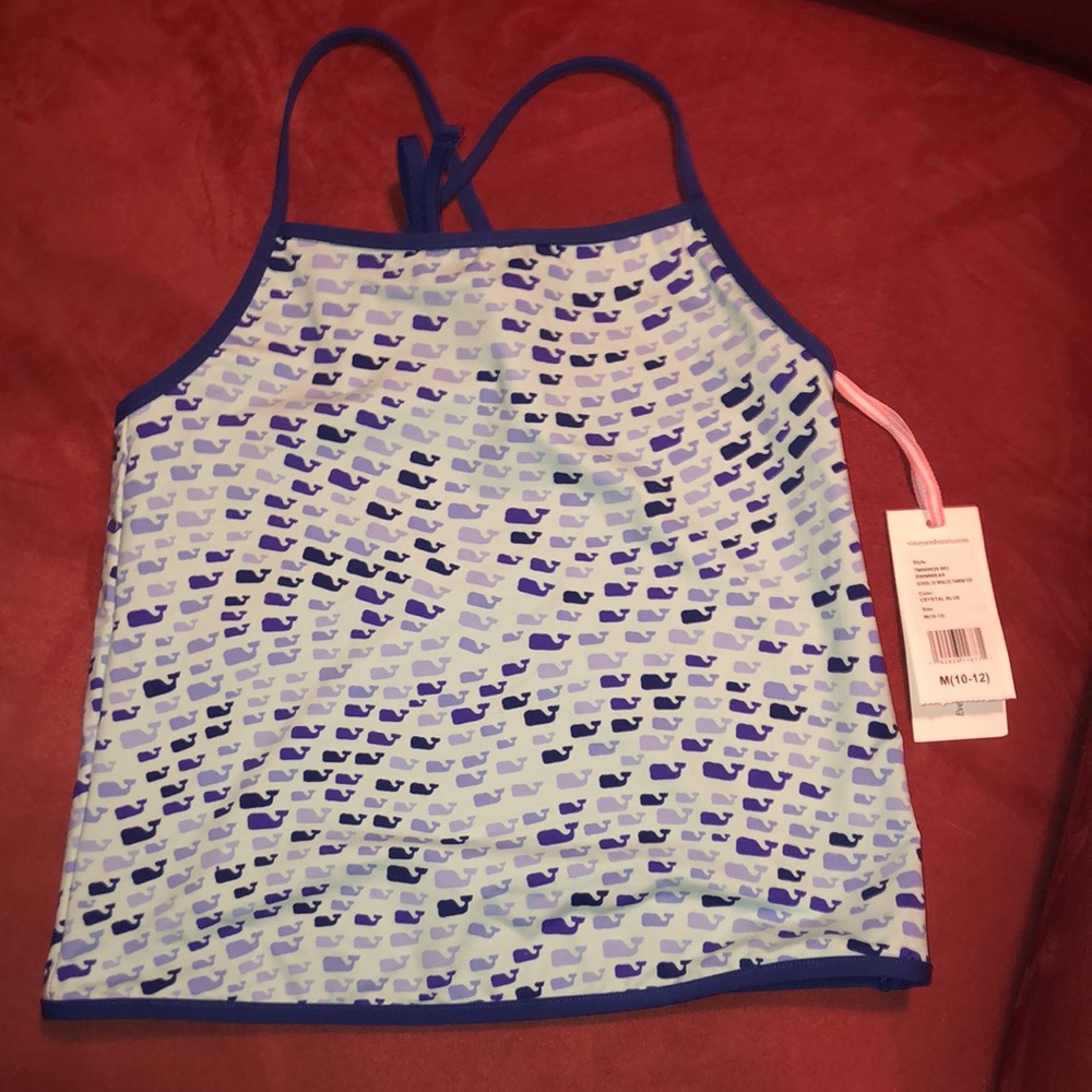 Tank top - whale pattern